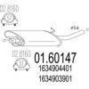 MERCE 1634903901 End Silencer
